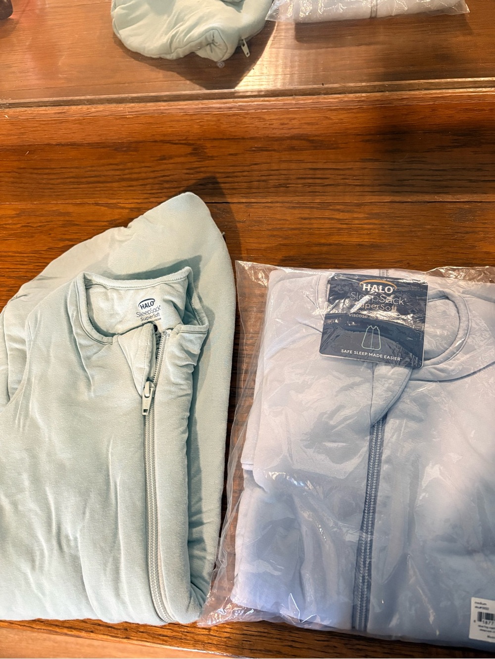 Halo Innovations Bamboo Wearable Blanket in Pale Blue